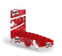 Colle permanente en roller - PRITT - Compact Roller - 10 m - 8,4 mm - 4 g - Rouge - Vendu en pack