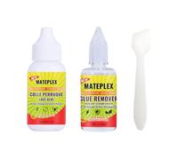 Colle Perruque et Dissolvant extension adhesive - Forte CaractéRisation/Hydrofuge Et OléOfuge, Pour Adhésifs&Rubans à Cheveux