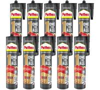 Colle polymère - Pattex - One For All - Adhésion instantanée - Intérieur extérieur - Lot de 10x440g