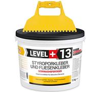 Colle polystyrène 15 kg + spatule à dents en plastique, colle pour liège, colle à dispersion, colle de montage RM13 KW