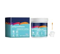 Colle Polyuréthane Imperméable Et Anti-fuite - Mastic Invisible Super Résistant Avec Brosse Et Gants Pour Fissures De Salle De Bain, Fuites De Toit, Interstices De Carrelage, Réparations De Tuyaux Et