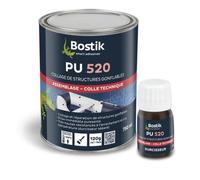 Colle polyuréthane PU 520 + durcisseur BOSTIK 750 ml