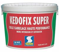Colle pour Carrelage Haute Performance Kedofix Semin, Prêt à l'emploi, Intérieur/extérieur, seau de 20 kg