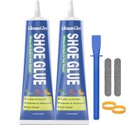 Colle pour chaussures, adhésif extra forte pour réparations - Colle semelle chaussure transparente, imperméable et permanente pour baskets, bottes, talons, toile, semelles, sacs à main, cuir, caoutcho