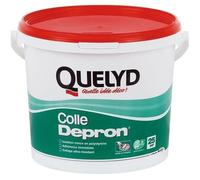 Quelyd Colle pour plaques Depron et revêtements isolants – Maintien immédiat, sans solvant – 6 kg