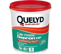 Quelyd Colle pour Plaques Depron et Matériaux Isolants - Haute Performance - Isolation Mur Et Plafonds - Colle en Pâte Prête à l'Emploi, Pot de 1 Kg