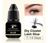 Colle pour extensions de faux-cils, 5ml, séchage rapide, forte, rétention adhésive, 7-14 jours, faible odeur, colle pour cils en vison, à la maison glue 2