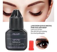Colle Pour Faux Cils À Séchage Rapide, 7ml, Colle Pour Extensions, Douce Et Durable, Maquillage Individuel