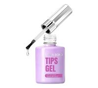 Colle pour faux ongles press-on 15 ml solution de manucure imperméable et | Colle à pinceau press-on pour débutantes, copines, femmes, salon, studio, fêtes, rendez-vous,