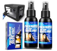 Colle pour Imprimante 3D - Spray de Adhésif pour 3D, Empêche le Gauchissement sur Plateau Chaud, Détachement Facile pour ABS, PLA, PETG, TPU sur Différentes Surfaces d'Impression, Sans Résidu, 200 ml