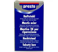 Colle pour métaux - PRESTO - Auspuff-Mont.-Paste 603901 - 60 g - Bicomposant sans solvant - Multi-matériaux