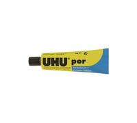 UHU Colle Por 45900 pour polystyrène expansé, tube 40 g, transparent, 3343700