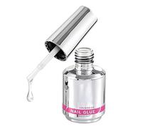 Colle Pour Ongles Press-On | Adhésif Multifonction Longue Tenue À Pinceau,Colle pour Strass d'Ongles,Pour Manucure Salon Maison Mariage Spa Soins Fêtes Été Usage Activités Créatives Et Bijoux