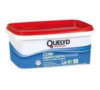 Colle pour papiers intissés - QUELYD - Seau 3 Kg - Prête à l'emploi - Application murale - Intissés à peindre