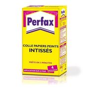 PERFAX Colle pour papiers peints intissés 200 g – Haute adhérence – Prête en 3 min