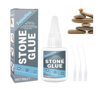 Colle pour pierre transparente 30g, étanche et spécialement conçue pour marbre. Idéale pour la liaison rapide de pierres et autres matériaux, pour pierres naturelles, marbre et pierre artificielle