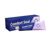 Colle pour Prothèses Dentaires | 40 g de Pâte Réparatrice à Forte Adhérence - Crème Fixative,Pour Travail, Restaurants, Réunions, Voyages, Domicile