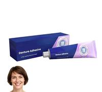 Colle pour prothèses dentaires, adhésif thermoplastique, adhérence longue durée, colle dentaire pratique, améliore l'ajustement, le confort et la stabilité (1pcs)