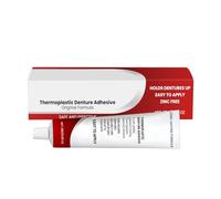 Colle pour Prothèses Dentaires,Colle Thermoplastique,Gel Adhésif pour Prothèses Dentaires,Fixation des Prothèse Dentaire pour un Confort Accru 28G