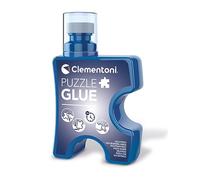 Clementoni Colle pour puzzle – liquide transparent, applicateur éponge, séchage rapide – 200 ml
