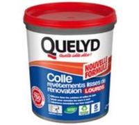 Quelyd Colle Revêtements lisses de Rénovation Lourds - Pâte - Pot de 1 kg