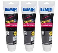 Colle pour Stickers Semin, Frises et Raccords Papiers Peints, Tube de 250 g (Lot de 3)