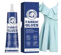 Colle pour tissu pour tissu, colle pour tissu pour vêtements - Colle liquide multi-usages pour tissu pour couture Colle pour tissu transparent | Adhésif de patch de colle pour tissu sans couture