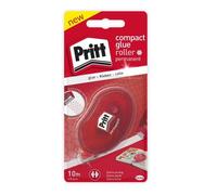 Pritt Roller de colle Compact permanent – 8,4 mm x 10 m – Rechargeable – ZCGPB – 1 pc