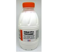 ALIX - Colle PVA Vinylique Blanche 500g - Idéal Travaux Manuels et Loisirs Créatifs Dès 3 ans - Rentrée Des Classes - Fabrication Française