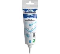 GEB – Colle PVC Gel plus – Colle en gel spéciale eau potable, Sans THF – 125 ml