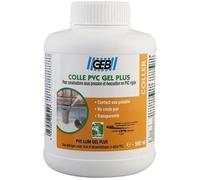 Colle PVC Gel plus - GEB - 500 mL - Colle en gel - Spéciale EAU POTABLE - Sans THF