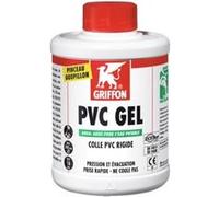 Colle PVC pression/evac. gel griffon pot 1l avec pinceau Gris G