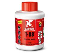 Griffon Colle PVC T88 – liquide pression/évac. pot 0,25 l avec pinceau