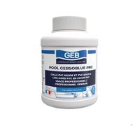 GEB Colle PVC spéciale piscine GESOBLUE PRO – Collage instantané – 250 ml