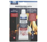 Colle réfractaire COLLAFEU 50ml spécial collage et assemblage de pièces réfractaires et fibres isolantes sur insert poêles cheminées