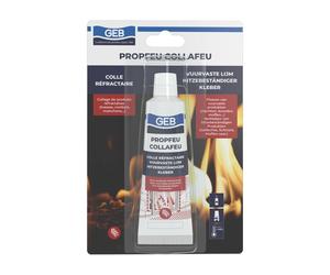 Colle réfractaire GEB COLLAFEU 50ml résistante jusqu’à 1100°C