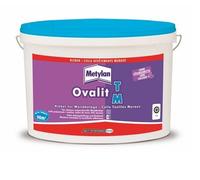 Colle renforcée pâte textiles muraux toiles de verre 18kg OVALIT TM METYLAN