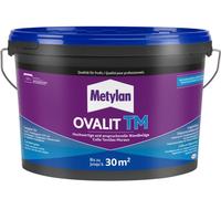 Colle renforcée pâte textiles muraux toiles de verre 5kg OVALIT TM METYLAN