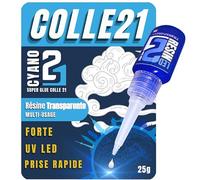 Colle RESINE TRANSPARENT LED UV by Colle21, Résine Transparente, resine pour modelisme, resine uv pour bricolage