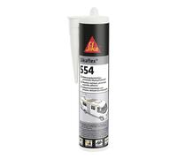 Sika Colle de montage Sikaflex-554 blanc - résistante aux intempéries, charges dynamiques - 300 ml