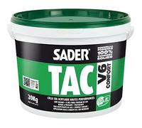 Colle sol acrylique haute performance polyvalente sans solvant 1KG SADERTAC V6 CONFORT SADER