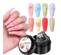 Colle Solide Pour Ongles - Adhésif À Séchage Rapide 5g | Colle Gel Pour Ongles À Presser - Pour La Maison, Le Salon, Le Studio, Les Rencontres Festives, La Petite Amie, La Femme, Les Débutants