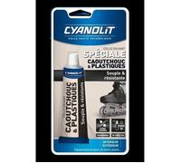 Cyanolit Colle spéciale caoutchouc et plastique – 50 mL