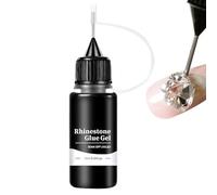 Colle Strass - Colle À Ongles Gel 10 Ml | Colle À Ongles | Colle Strass Pour Ongles Art | Gel Adhésif Pour Ongles Pour Pierres Précieuses | Colle De Charme D’ongle | Colle À Ongles À Séchage Rapide