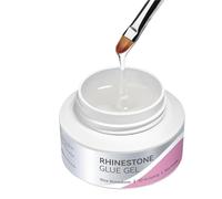 Colle strass pour ongles - Colle forte - 30 g - Pour tissu, bijoux, adultes, filles, maison, intérieur, extérieur, vacances, Noël, anniversaires