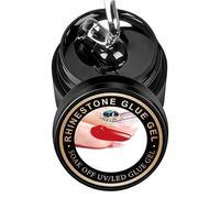 Colle Strass pour Ongles,Colle Gel pour Ongles,Colle à ongles solide à forte adhérence | Colle portative de Gel de colle de charme d'ongle colle de Gel de strass pour le Salon de manucure à la maison