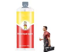 Colle super AB, colle de réparation universelle, facile à utiliser et multifonctionnelle pour métal, acier, céramique, acrylique et appareils ménagers de Generisch