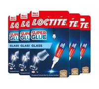 Colle super forte Loctite Glass Bond haute qualité pour réparations de verre durables 3 g paquet de 5