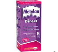 Colle tapisserie - Metylan - Direct 200g - Application murale facile - Pour papier peint intissé