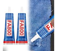 Colle Textile 120ml,Colle Vetement Tissu,Tissu Lavable en Machine,pour Jeans,Tissus et Textiles,Polyester,Sans Solvant